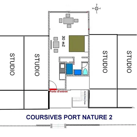 Studio Naturiste Port Nature 2 * Agde
